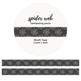 Washi tape - Penpaling Paula 15 mm - Spider Web