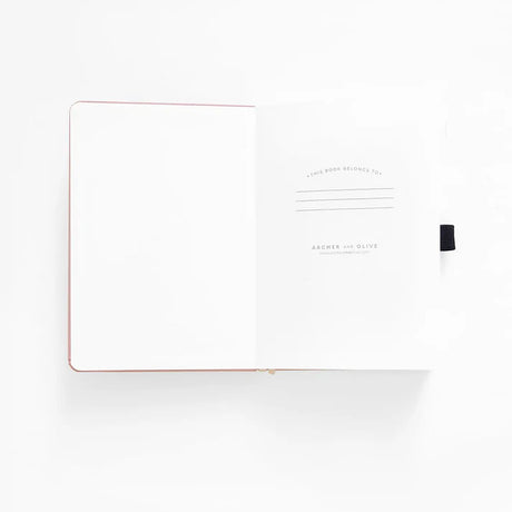 Dotted Notebook - A5 - Storybook in Plum
