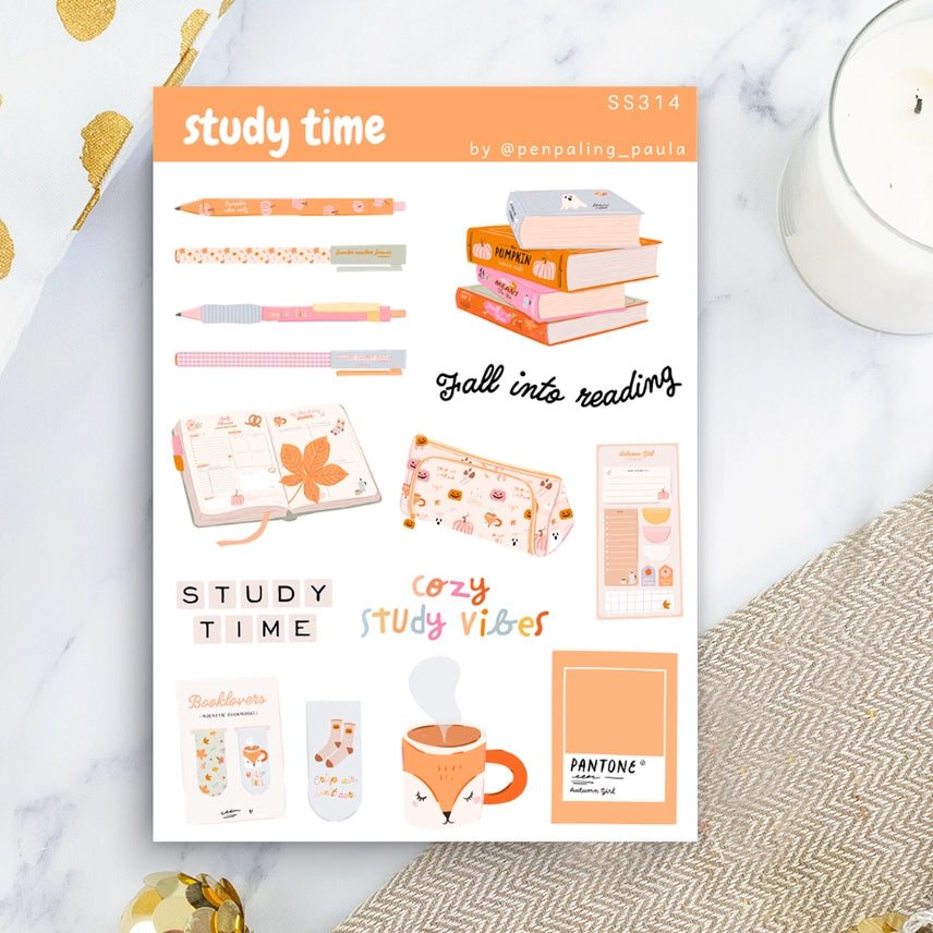 Stickers - Penpaling Paula - Study Time