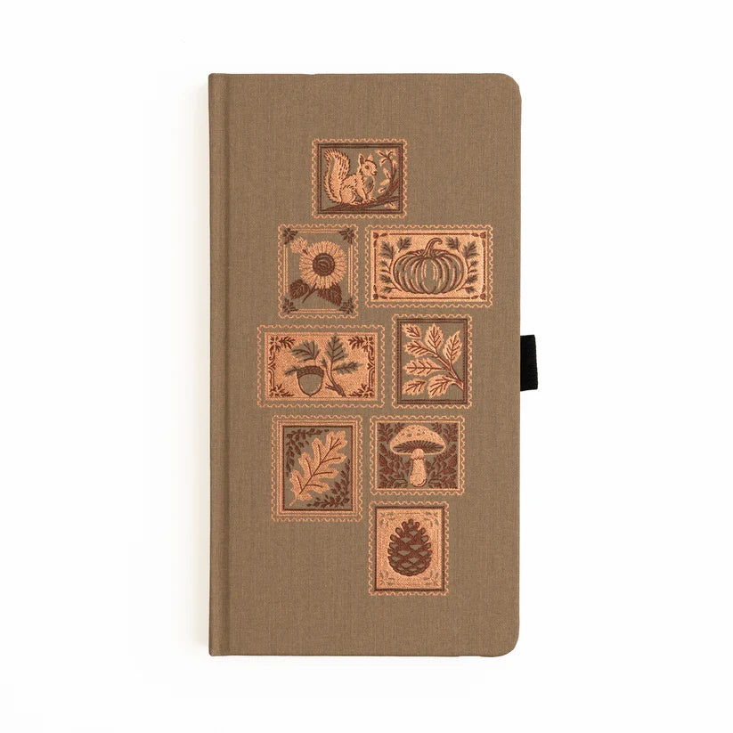 Dotted Notebook - Slim - Stamp Collector