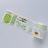 Sticker Washi Tape - Pre-cut - The Peaceful Mind - 60 mm