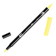 ABT Dual Brush pen - 062 Pale yellow - Mild gul penselpenna - Tombow - Tidformera