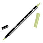 ABT Dual Brush pen - 131 Lemon lime - Penselpenna med gul färg - Tombow - Tidformera