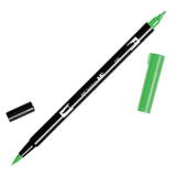 ABT Dual Brush pen - 195 Light green - Ljusgrön penselpenna - Tombow - Tidformera