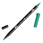 ABT Dual Brush pen - 277 Dark green - Mörkgrön penselpenna - Tombow - Tidformera