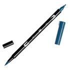 ABT Dual Brush pen - 452 Process blue - Processblå penselpenna - Tombow - Tidformera
