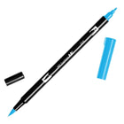 ABT Dual Brush pen - 515 Light blue - Ljusblå penselpenna - Tombow - Tidformera
