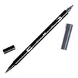 ABT Dual Brush pen - N45 Cool gray 10 - Kall mörkgrå penselpenna - Tombow - Tidformera