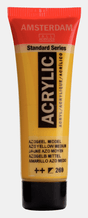 Liten tub med gul Amsterdam Akrylfärg 20 ml 269 Azo Yellow medium från Royal Talens - Tidformera