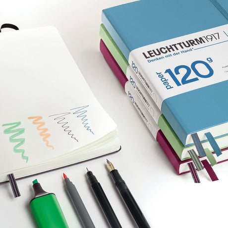 Anteckningsbok Dotted A5 120 GSM - Black - 2 - Leuchtturm1917 - Tidformera