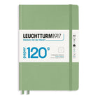 Anteckningsbok Dotted A5 120 GSM - Sage från Leuchtturm1917 - Grön anteckningsbok - Tidformera