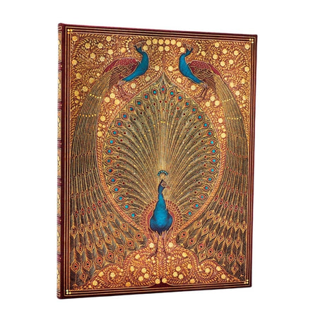 Anteckningsbok Hafiz's Peacocks - Ultra Olinjerad - 1 - Paperblanks - Tidformera