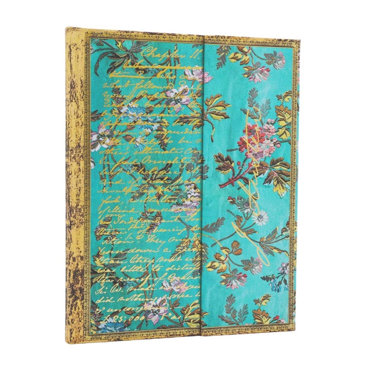 Turkos anteckningsbok Jane Austen Persuasion - Ultra Olinjerad Wrap från Paperblanks.  - Tidformera