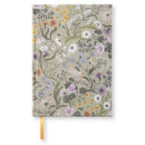 Anteckningsbok Linjerad - Design Collection - Lost Garden från Paperstyle - Blommönstrad anteckningsbok - Tidformera