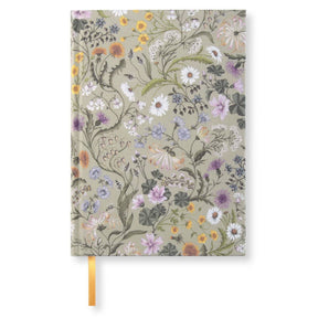 Anteckningsbok Linjerad - Design Collection - Lost Garden från Paperstyle - Blommönstrad anteckningsbok - Tidformera