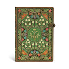 Anteckningsbok Poetry in Bloom - Midi Linjerad Hård pärm Knäppe - 1 - Paperblanks - Tidformera