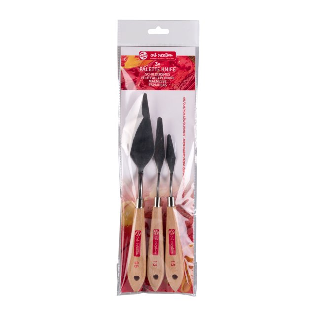 Art Creation - Palettkniv 3 - pack - 1 - Royal Talens - Tidformera