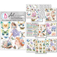 Art stickers 14 x 12 10 - pack - Daydreams - 1 - Ciao Bella - Tidformera