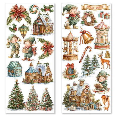 Art stickers 5 - pack - The Jolly Elfs - 3 - Ciao Bella - Tidformera