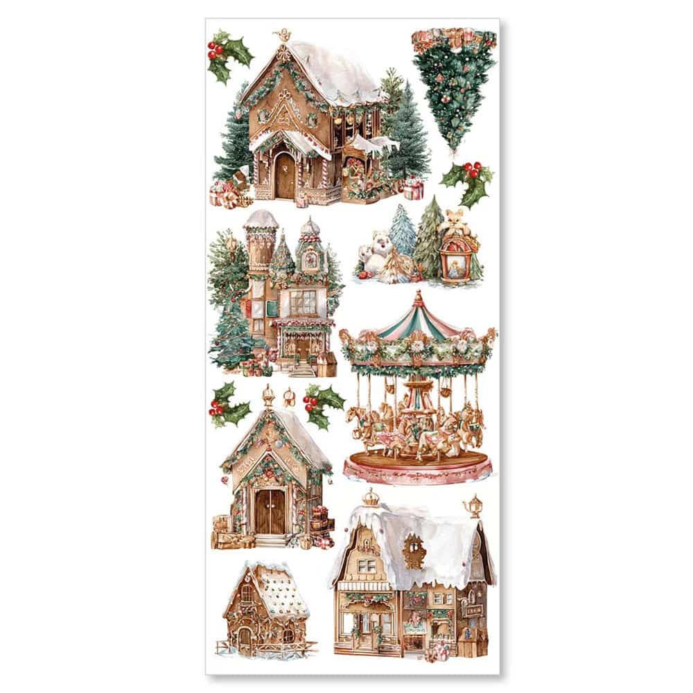 Art stickers 5 - pack - The Jolly Elfs - 4 - Ciao Bella - Tidformera