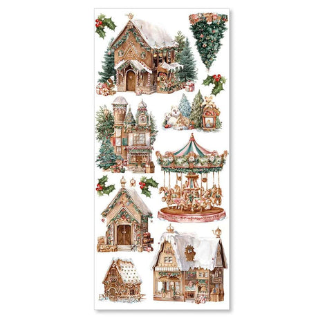Art stickers 5 - pack - The Jolly Elfs - 4 - Ciao Bella - Tidformera