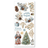 Art stickers 5 - pack - Winterling - 3 - Ciao Bella - Tidformera