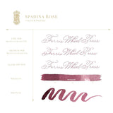 Bläckflaska 38 ml - Spadina Rose - 3 - Ferris Wheel Press - Tidformera