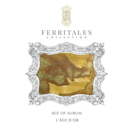 Bläckflaska FerriTales 20 ml - King Midas - Age of Aurum - 2 - Ferris Wheel Press - Tidformera