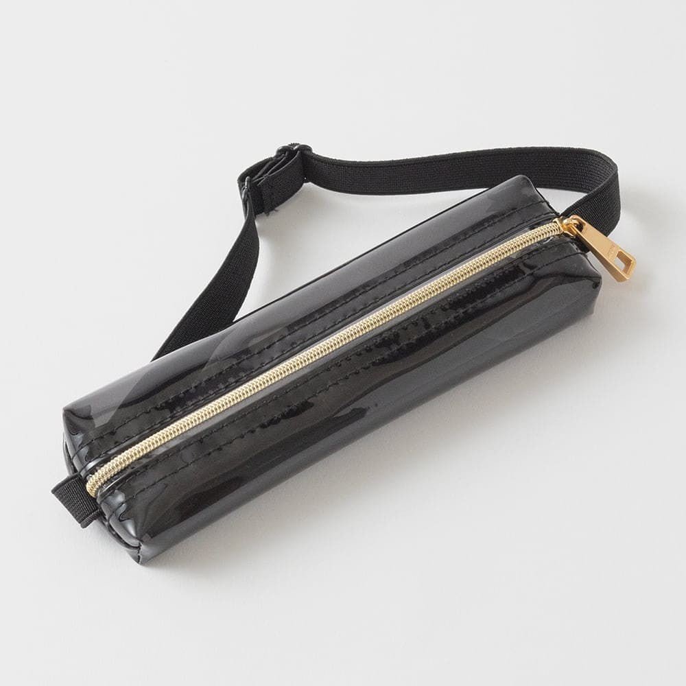 Book band Pen case Clear type - Black - 1 - Midori - Tidformera