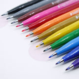 Brush Sign Pen - Blue Black - 2 - Pentel - Tidformera