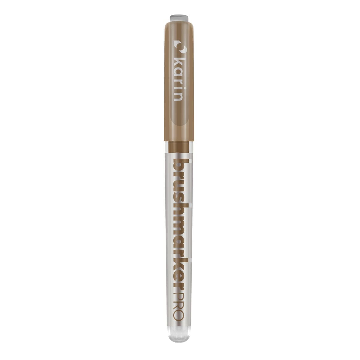 Brushmarker PRO - Cinnamon 199 från 
 Karin - Brun penselpenna med lock - Tidformera
