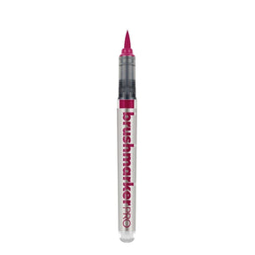 Brushmarker PRO - Lipstick Red 181 från Karin - Röd penselpenna utan lock - Tidformera