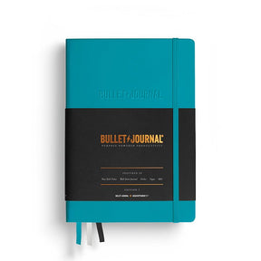 Årets färg på Bullet Journal Edition2 - Turquoise25. Tidformera