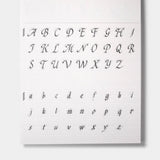 Calligraphy Guide sheets - 3 - Tools To Liveby - Tidformera