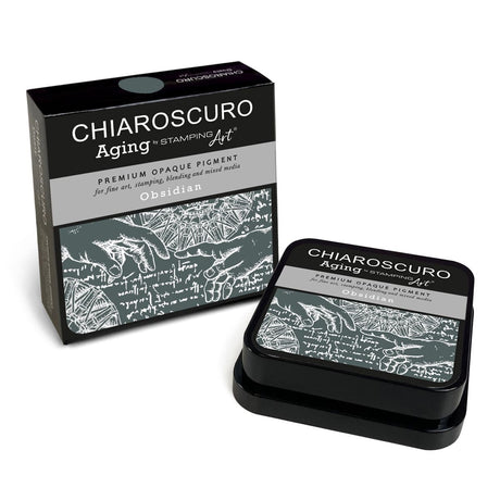 Chiaroscuro Aging Ink pad - Obsidian - 1 - Ciao Bella - Tidformera