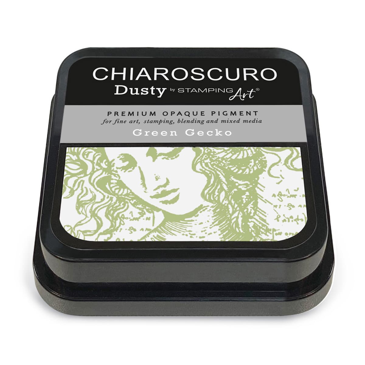 Chiaroscuro Dusty Ink pad - Green Gecko - 2 - Ciao Bella - Tidformera