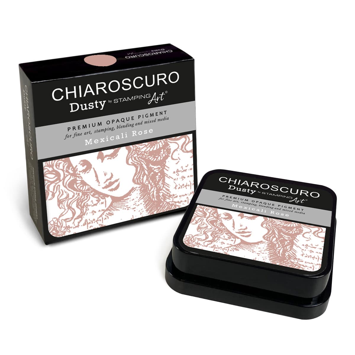Chiaroscuro Dusty Ink pad - Mexicali Rose - 4 - Ciao Bella - Tidformera