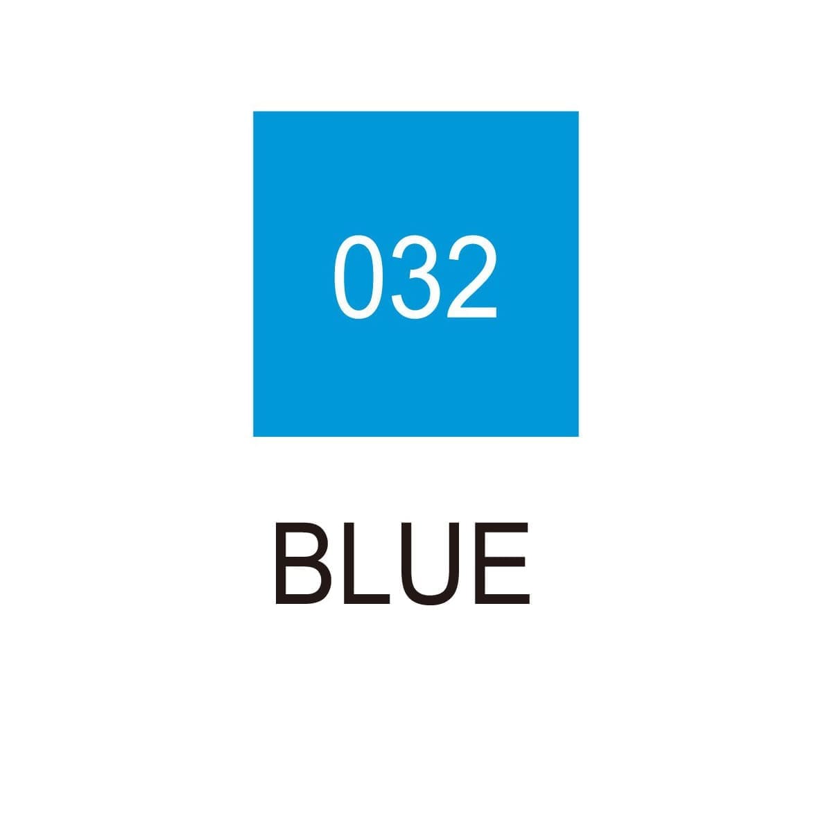 Clean color dot pen - Blue 032 - 2 - ZIG Kuretake - Tidformera