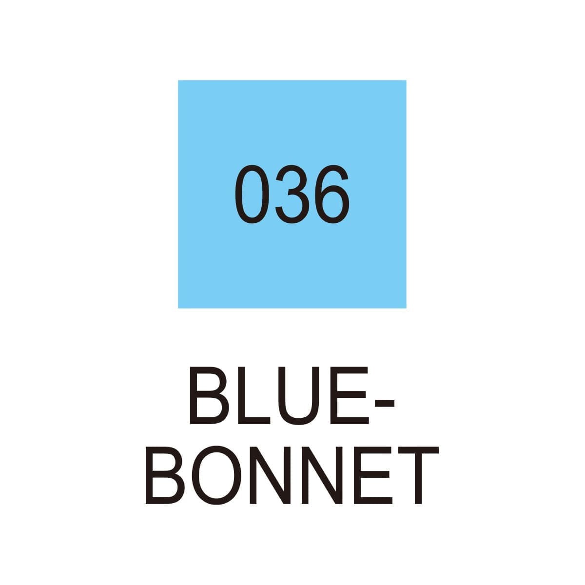 Clean color dot pen - Bluebonnet 036 - 2 - ZIG Kuretake - Tidformera