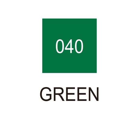 Clean color dot pen - Green 040 - 2 - ZIG Kuretake - Tidformera