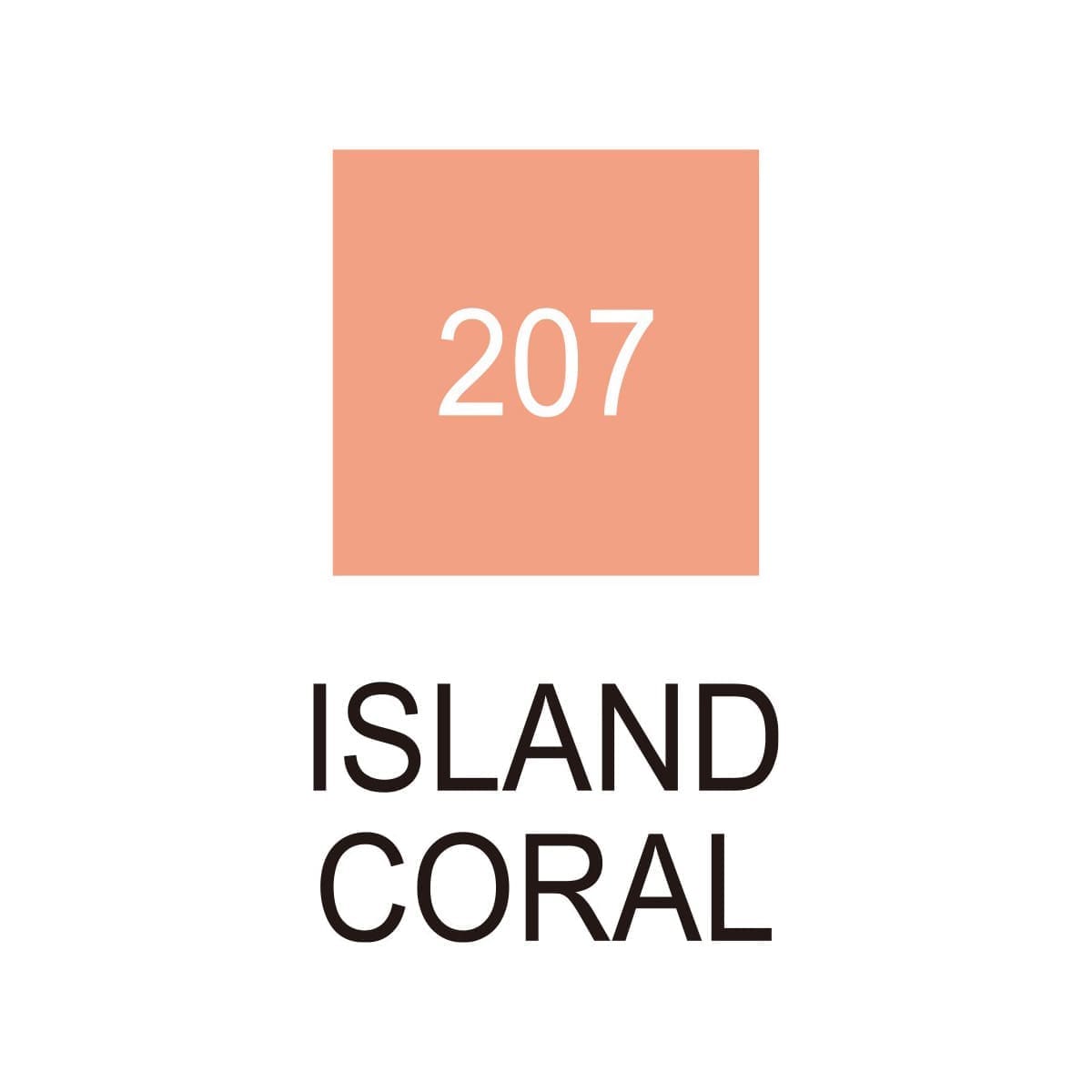 Clean color dot pen - Island Coral 207 - 2 - ZIG Kuretake - Tidformera