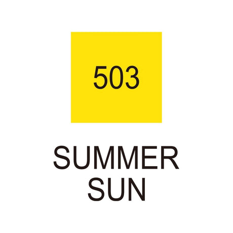 Clean color dot pen - Summer sun 503 - 3 - ZIG Kuretake - Tidformera