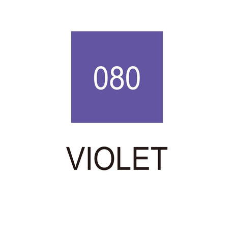 Clean color dot pen - Violet 080 - 2 - ZIG Kuretake - Tidformera