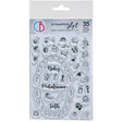 Clear stamps - BuJo Baby - 1 - Ciao Bella - Tidformera