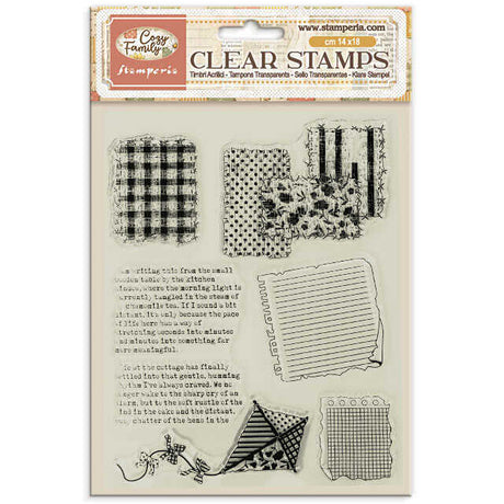 Clear stamps Cozy Family - 1 - Stamperia - Tidformera