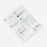 Clear stamps Record Kalenderstämplar - Life - 2 - BGM - Tidformera