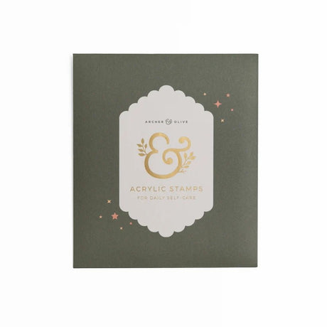 Clear stamps Self Care - 6 - Archer & Olive - Tidformera