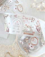 Clear Tape 50 mm - Coffee Lover - 5 - Hello Petite Paper - Tidformera