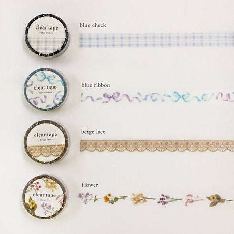 Clear tape Beige lace - 2 - Mind Wave - Tidformera