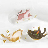 Clear tape Cat play - 3 - BGM - Tidformera